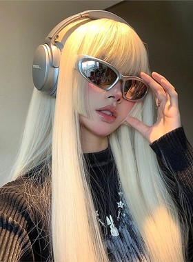 赛博朋克未来感Y2K眼镜千