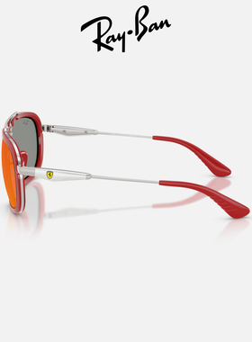 RayBan雷朋不规则形金属太阳镜