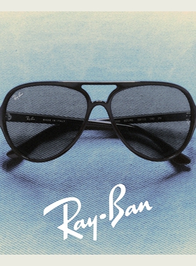 RayBan雷朋飞行员形注塑太阳镜