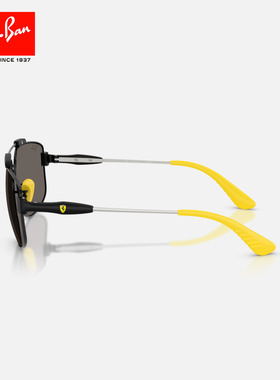 RayBan雷朋方形金属太阳镜