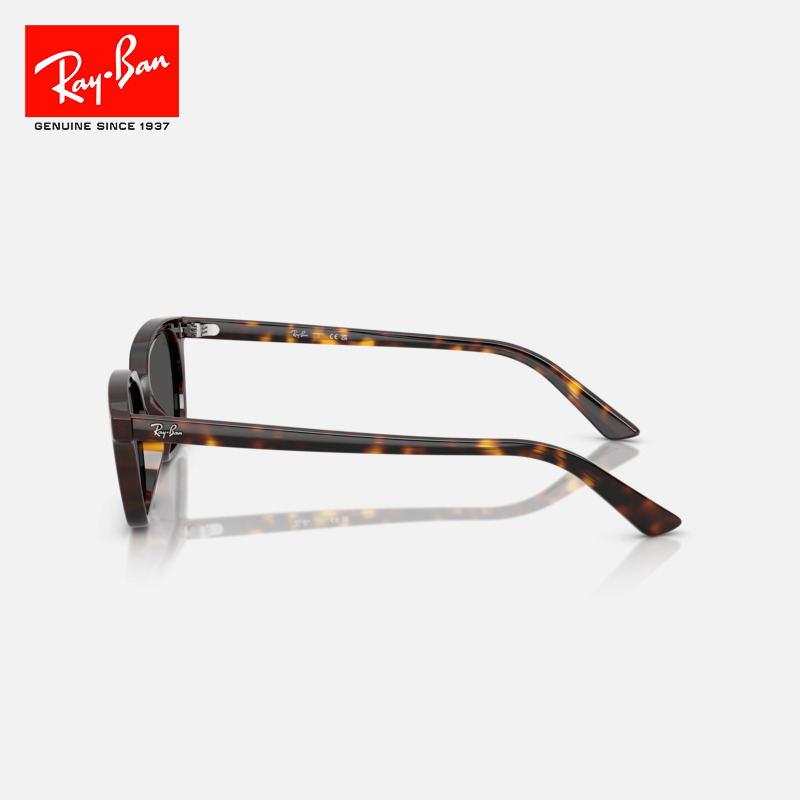 【2025春夏新品】雷朋枕形板材墨镜男女窄框太阳镜0RB4456F可定制 - 图1