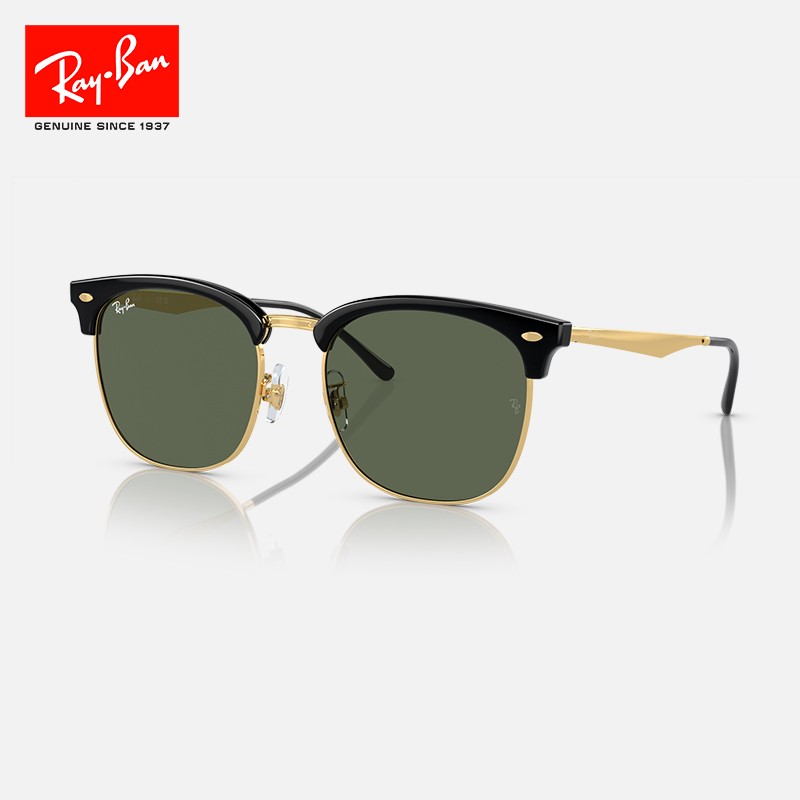 【成毅同款】RayBan雷朋太阳眼镜开车偏光半框男女款墨镜0RB4418D-图2