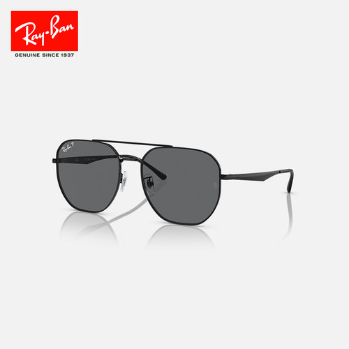 RayBan雷朋太阳镜双梁渐变开车户外防晒男女同款偏光墨镜0RB3724D - 图0