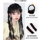 Парик с косичкой, боксерский хвостик, дреды изготовленные из настоящих волос, популярно в интернете