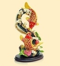 摆件招财生日商务礼品交趾陶