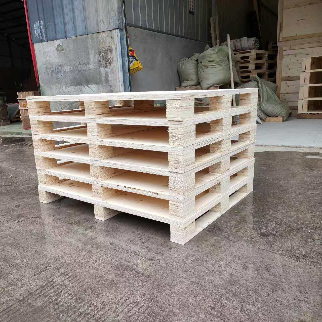 出口免熏蒸木托盘叉车板多层胶合板木托货架物流架木质卡板定制,淘宝优惠券,粉丝福利购,淘宝优惠卷