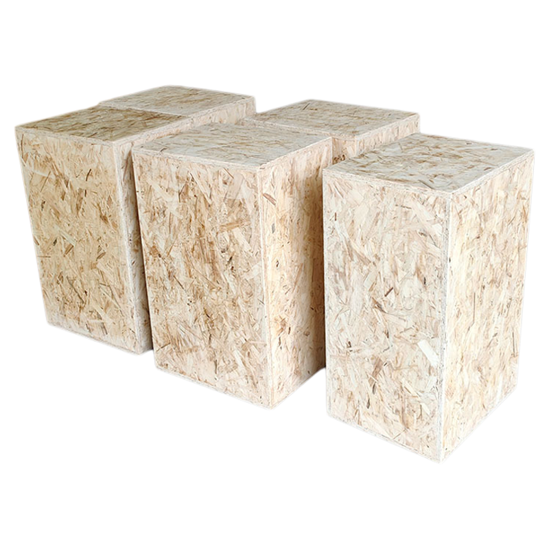 进口欧松板室内户外垫高地台长方体橱窗模特陈列展示台定制尺寸 - 图3