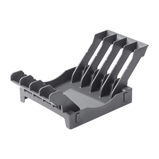 Dining plate storage rack cabinet countertop dish drain rack
