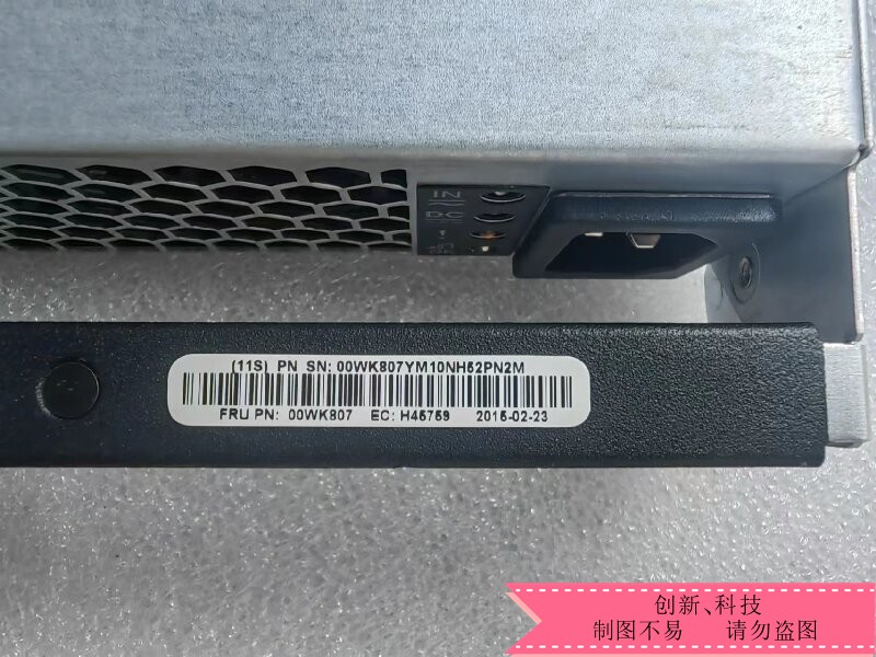 IBM V3500 V3700 V5000 800W 电源 TDPS-800BB A 98Y8009 98Y2218 - 图1