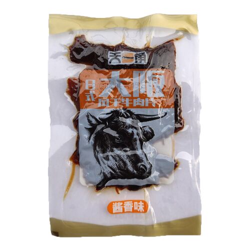 温州湖岭特产天一角大阪刀风干牛肉片500g酱香味爽辣湖岭卤牛腱肉 - 图3