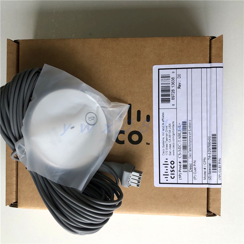 CISCO思科CS-MIC-TABLE-E=视频Room Kit Pro/Room70G2/SX80麦克风-图1