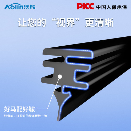 适用本田思域雨刮器CRV天籁飞度奥德赛雅阁思铂睿锋范雨刷胶条 - 图0