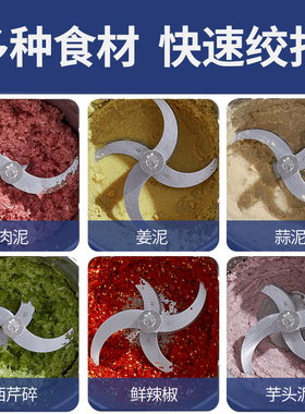 力果绞肉机806大功率肉丸打浆机