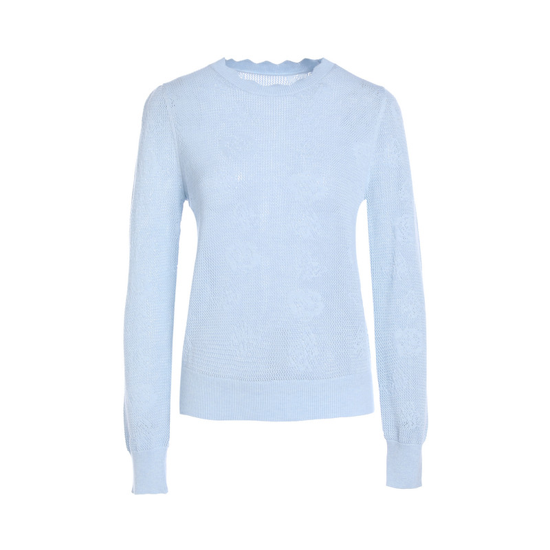 经典故事含羊毛针织衫上衣女春季2026新款时尚长袖镂空罩衫毛衣,淘宝优惠券,粉丝福利购,淘宝优惠卷