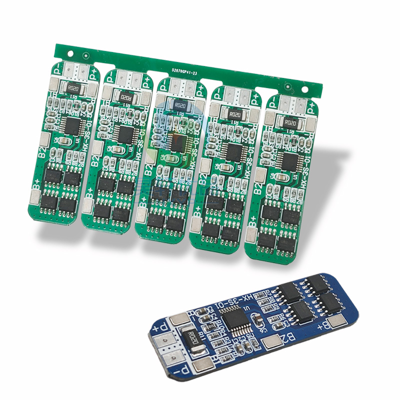 3串12V18650锂电池保护板11.1V 12.6V防过充过放峰值10A过流保护-图2