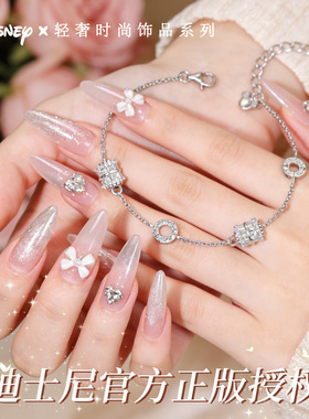 迪士尼银手链轻奢小众精致高级感