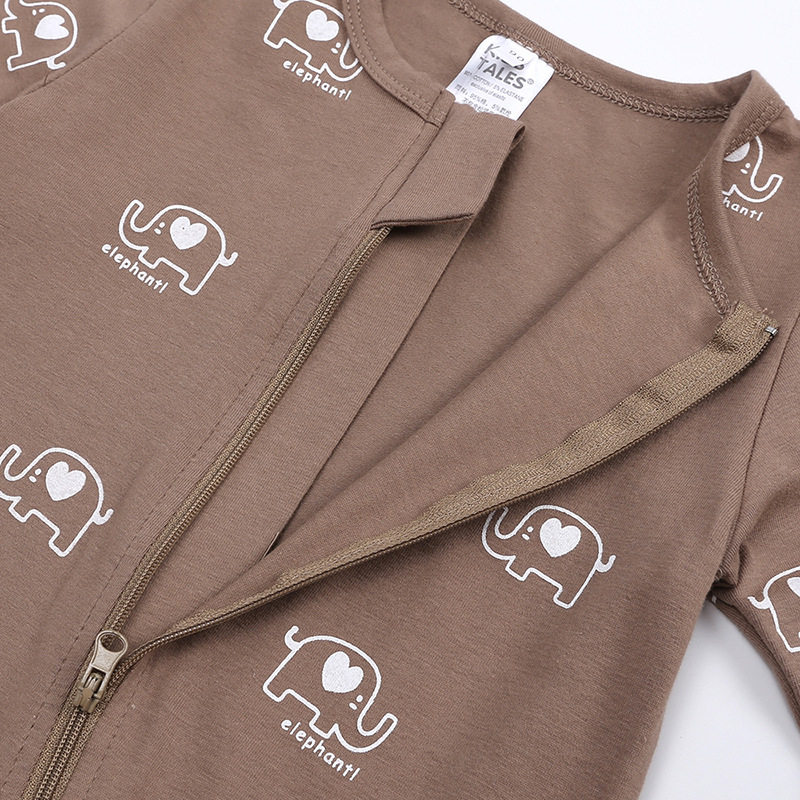 欧美ins风婴儿拉链连体衣包手包脚宝宝空调哈衣新生儿防挠脸睡衣,淘宝优惠券,粉丝福利购,淘宝优惠卷