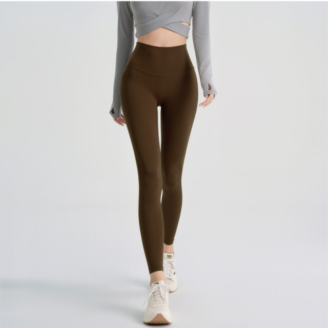 ໂສ້ງໂຍຄະ modal ເກົ້າຈຸດບາງ leggings