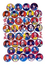 Nostalgia Toy Classic Ocean Painting with Painted Slices 708090 rear Childhood Puzzle Card Game Snowy Mountain Fly Fox