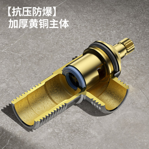 九牧卫浴加厚全铜角阀冷热三角阀马桶止水阀门大流量开关4分通用 - 图1