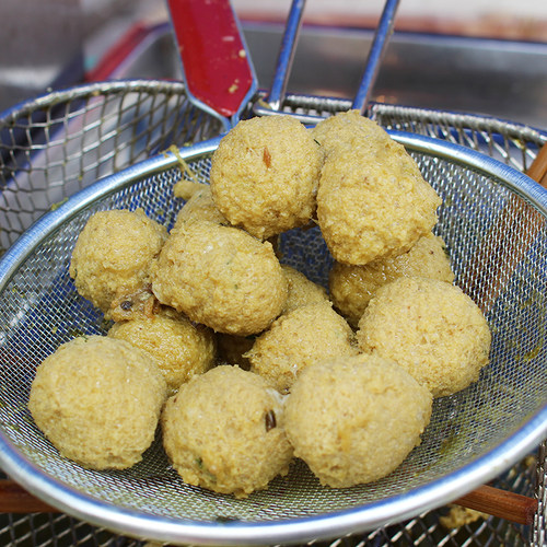 【贵州名小吃】特色豆腐圆子1斤40个 火锅豆腐丸子 送蘸水 (包邮) - 图1