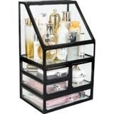 TikTok, косметическая коробка для хранения, помада для ухода за кожей, настольный туалетный столик, популярно в интернете