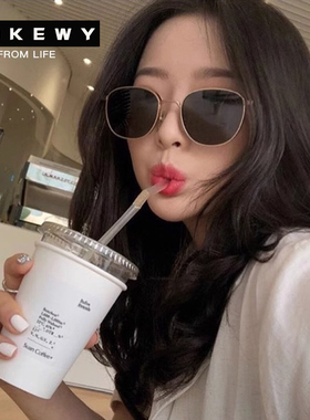 诺克维亚防紫外线方形复古太阳镜