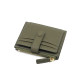 WHOISSHAN first layer cowhide card bag for women's coupon wallet