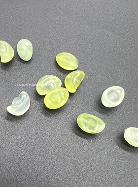 岫玉醒狮提溜手工DIY招财配件