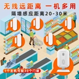 Верхняя дверь супермаркета напоминание о том, как дверь-морозильник датчик, датчик дверной звонок, настраиваемая голосовая приглашение против краевой тревоги