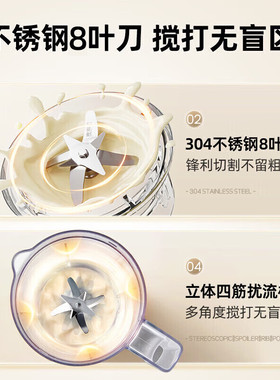 便携式多功能电动搅拌炸果汁机