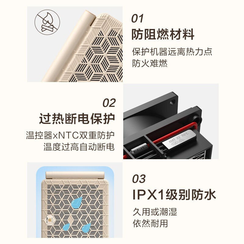 小熊取暖器折叠暖脚神器办公室桌下暖风机烘脚器工位暖脚暖腿神器,淘宝优惠券,粉丝福利购,淘宝优惠卷