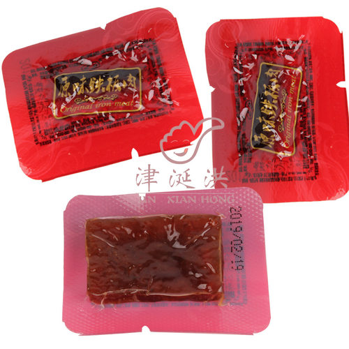 厦门好好原味铁板肉250g  独立装零食猪肉类福建肉脯美食特产食品 - 图1