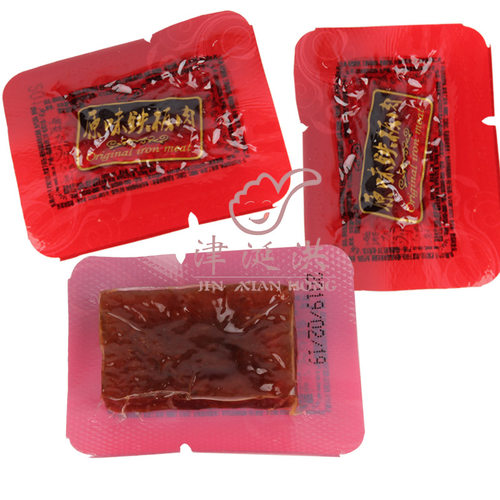 厦门好好原味铁板肉250g  独立装零食猪肉类福建肉脯美食特产食品 - 图0