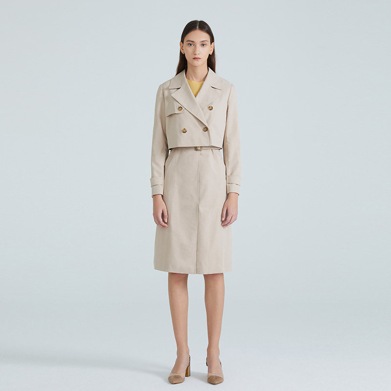 水云间2021年秋季中长款 sedate风衣