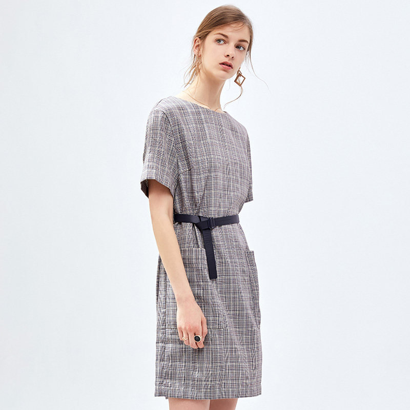 水云间秋季新款气质复古淑女裙子 sedate连衣裙