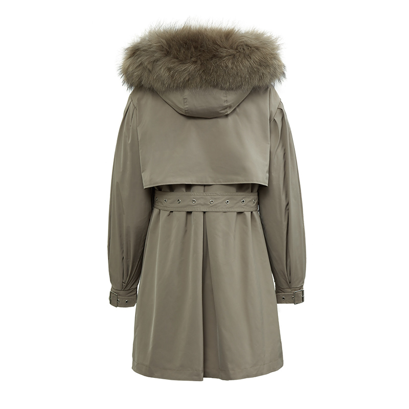 【商场同款】水云间保暖大毛领白鸭绒 sedate羽绒服