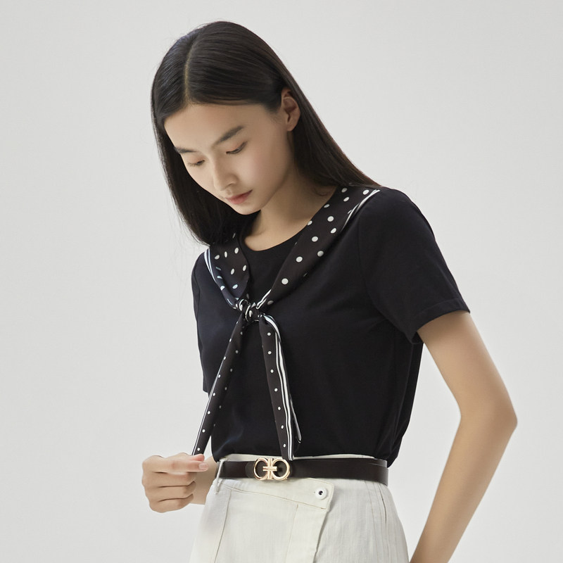 水云间短袖2022夏季新款显瘦t恤 sedateT恤