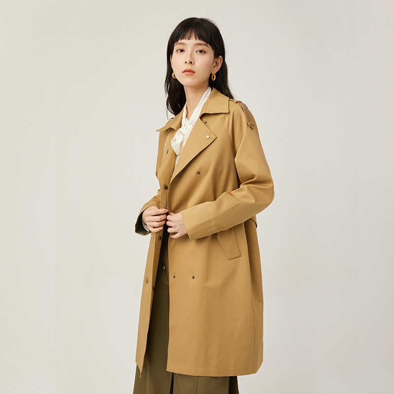 水云间2021秋装新款风衣女中长款 sedate风衣