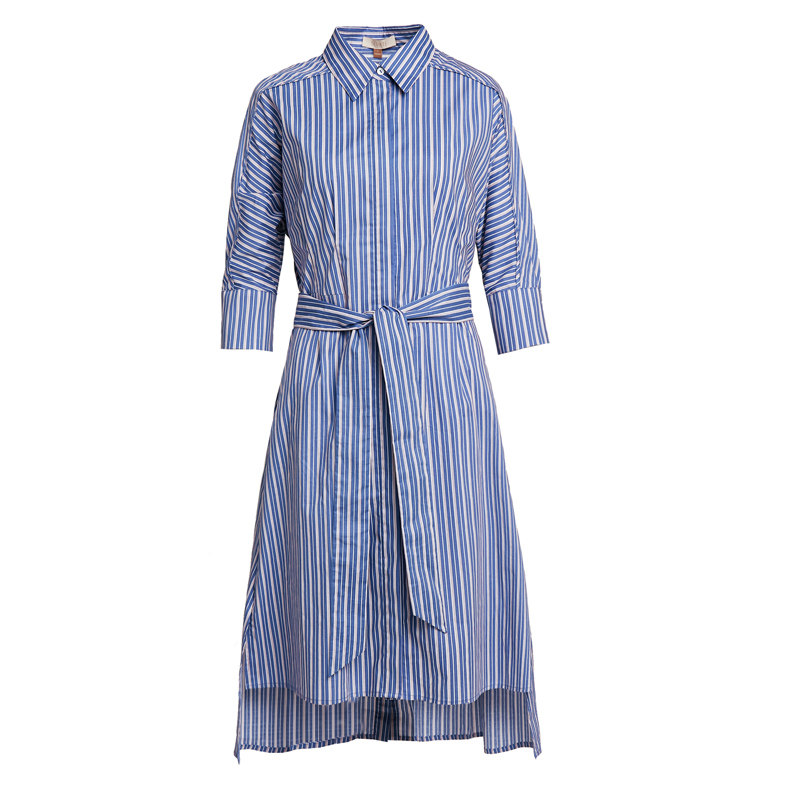 水云间纯棉条纹2020子女衬衫连衣裙 sedate连衣裙