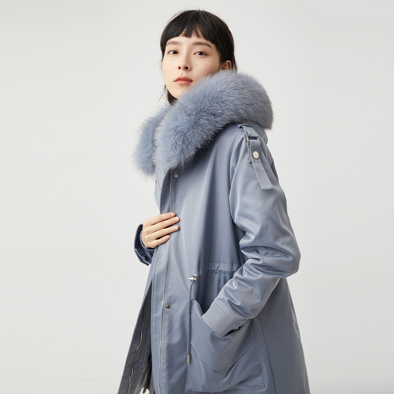 水云间派克服中长款2021冬季女装 sedate派克服