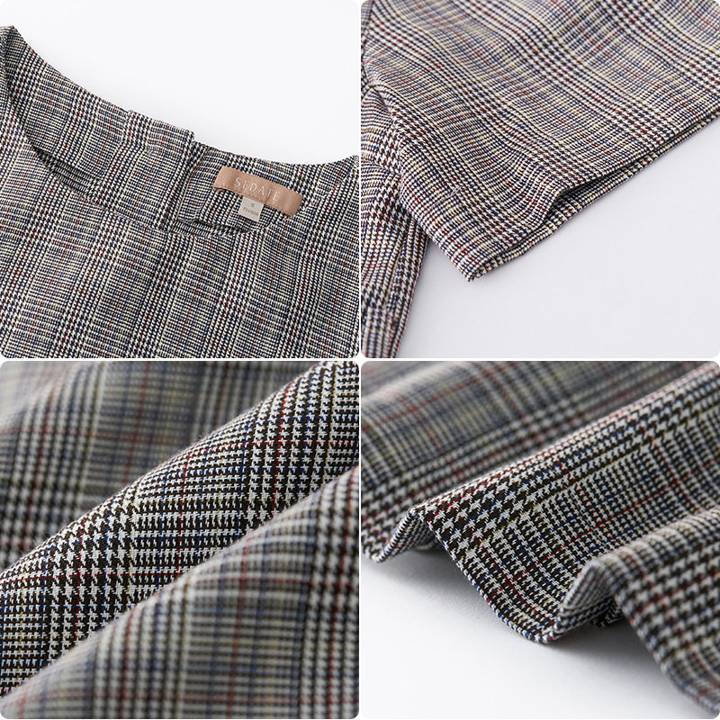 水云间秋季新款气质复古淑女裙子 sedate连衣裙