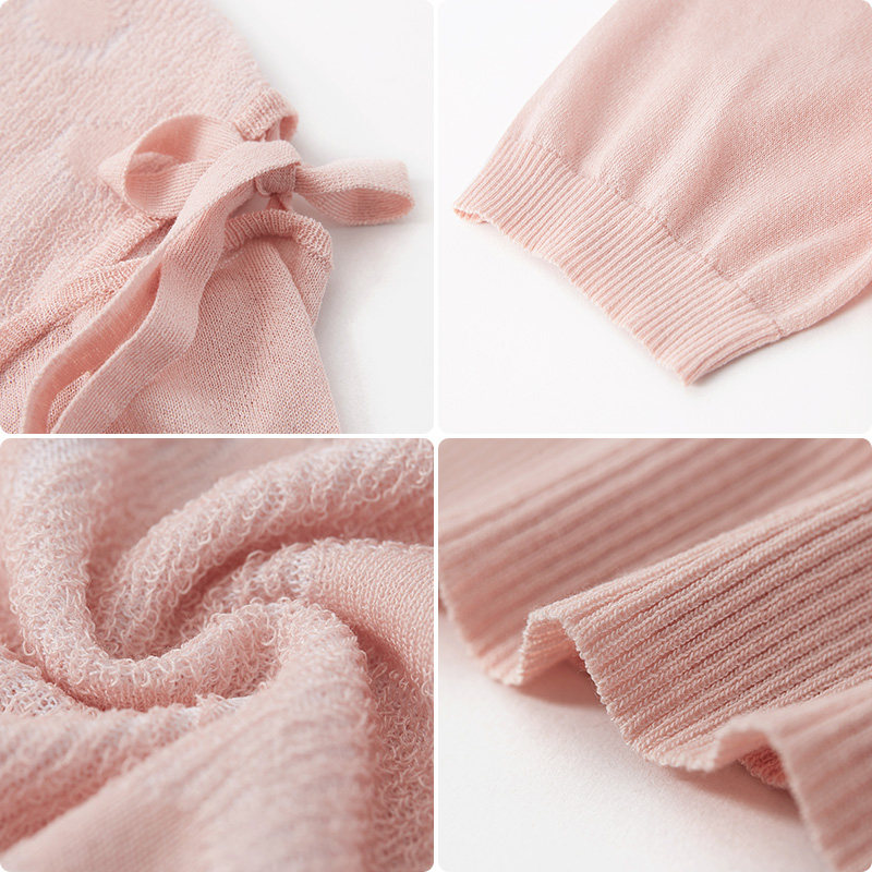 水云间夏季短袖宽松显瘦减龄针织衫 sedate毛针织衫