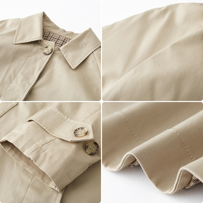 水云间中长款春季新款英伦风潮风衣 sedate风衣