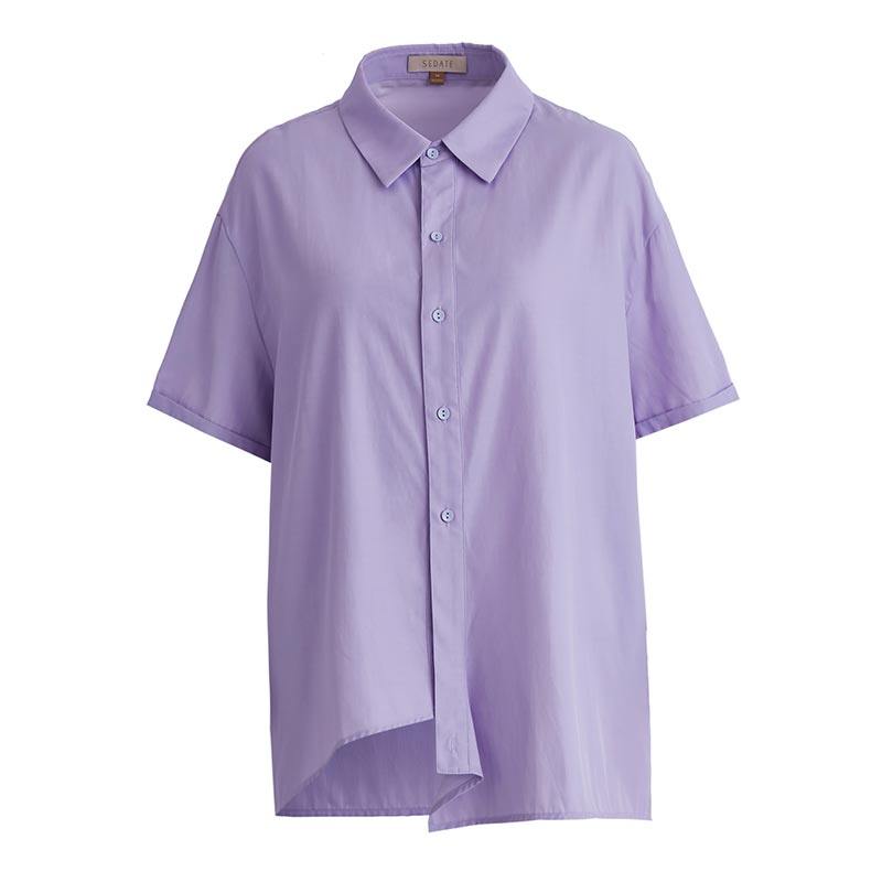 水云间长袖女夏装新款休闲衬衫 sedate衬衫