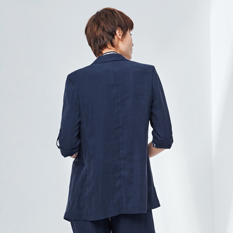 水云间春秋新款职业小西装五分袖 sedate西装