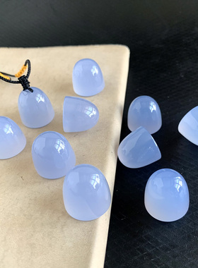 天然玛瑙玉髓称心如意印章吊坠