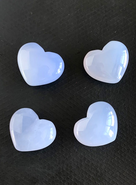 然蓝玉髓心把玩玛瑙手把件