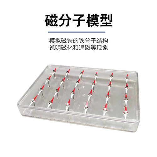磁分子模型菱形小磁针24只磁感线分布模拟磁体的磁化和退磁现象初中物理电磁学微观磁场效应演示教具 - 图3