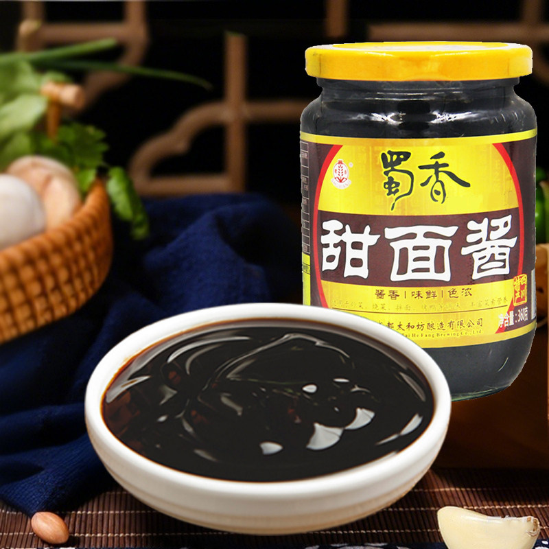 蜀香甜面酱四川炒菜回锅肉家用瓶装360g京酱肉丝杂酱面烤鸭调味酱,淘宝优惠券,粉丝福利购,淘宝优惠卷